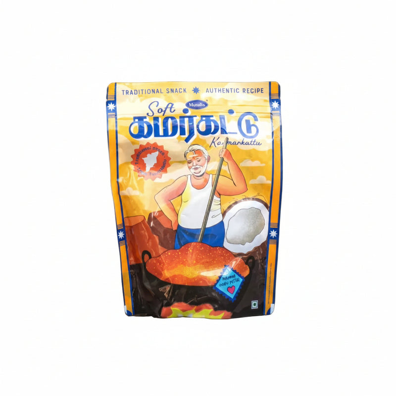 Soft Kamarkattu traditional snack pouch with illustrated packaging and authentic recipe design