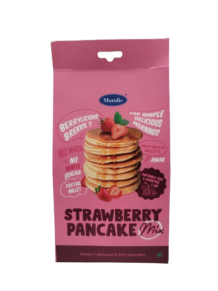 Millet Strawberry Pancake Mix