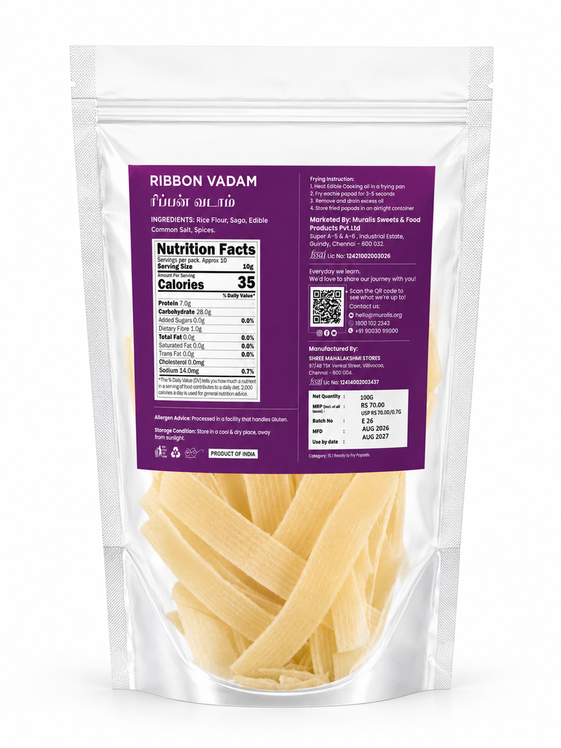 Ribbon Vadam 100g