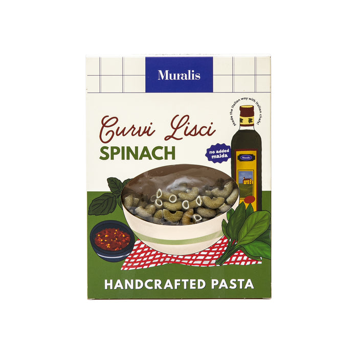 Curvi Lisci Spinach Pasta