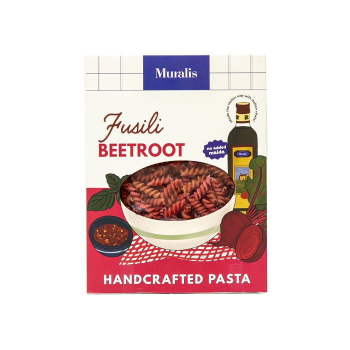 Fusili Beetroot Pasta