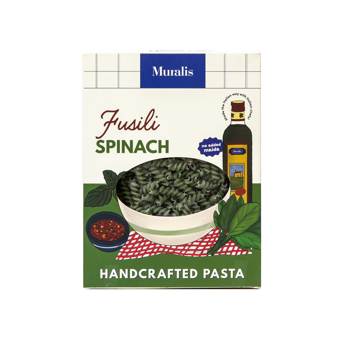 Fusili Spinach Pasta