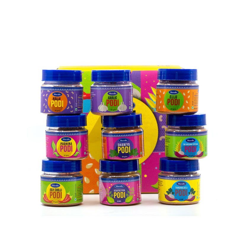 9 in 1 Idly Podi Combo