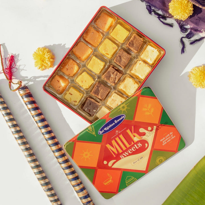 Assorted Milk Sweets 36 Pack