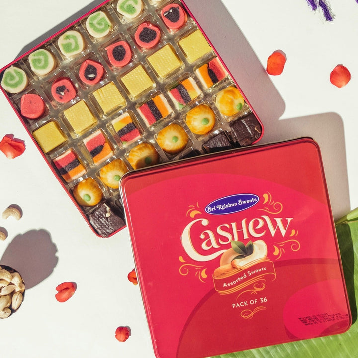 Assorted Kaju Sweets 36 Pack