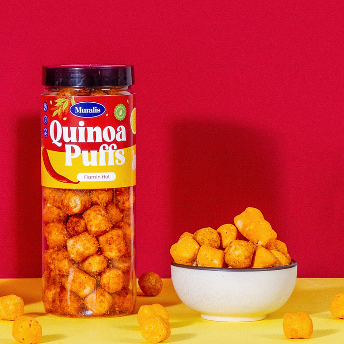 Quinoa Puff - Flamin' Hot 100 Gms
