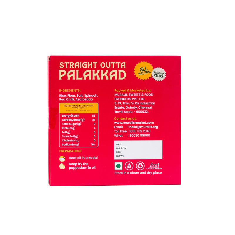 Palak Pappadam